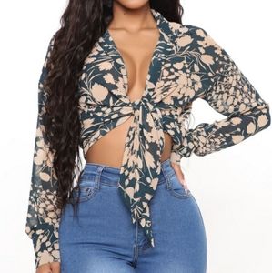 OFF To Toronto GORGEOUS Blouse